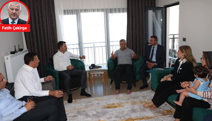 Bakan Kurum o eve girince... ‘Öyle bir şey hissettim ki’