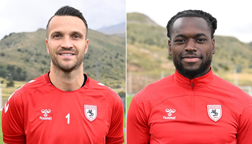 Okan Kocuk ve Dimata, yeni sezondan umutlu Daha iyi bir Samsunspor izlettireceğiz...