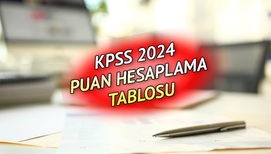 KPSS PUAN HESAPLAMA TABLOSU 2024 || KPSS sınavında yanlış doğruyu götürür mü KPSS puanı nasıl hesaplanır