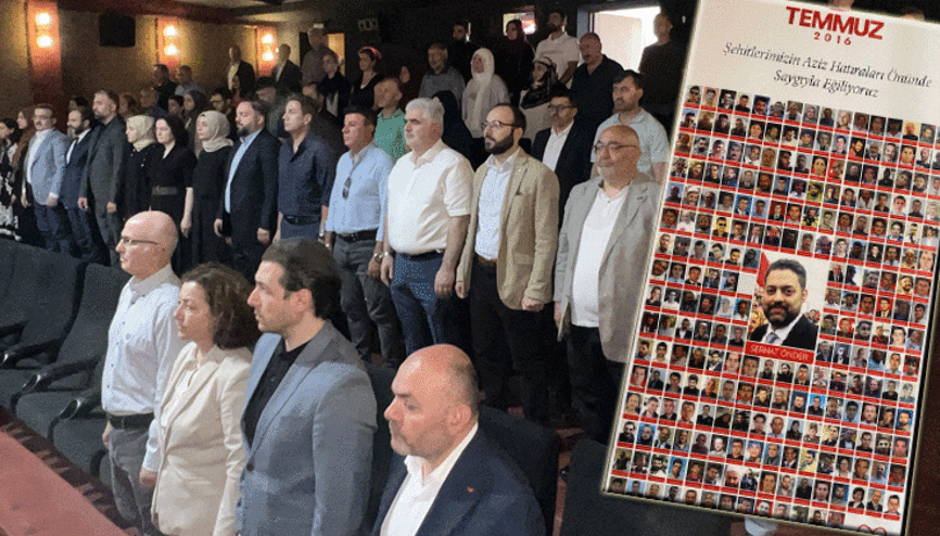 ‘15 Temmuz birlik ve beraberlikle kenetlenen milletin zaferidir’