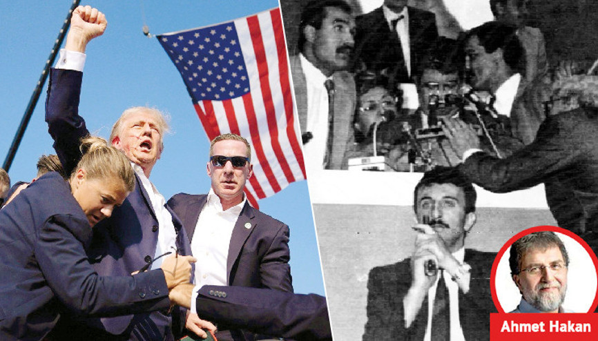 Özal parmağından Trump kulağından
