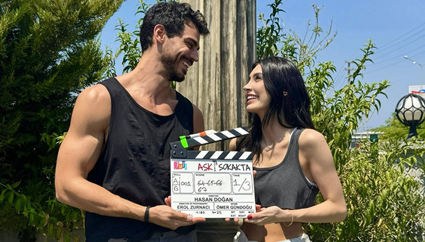 Kuşadası’nda sete çıktılar