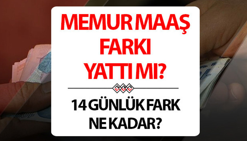 MEMUR MAAŞI ZAM FARKI ÖDEME TARİHİ TEMMUZ 2024 || Memur zammı farkları yattı mı, ayın kaçında hesaplara geçecek, bu ay verilecek mi 14 günlük maaş farkı hangi tarihte yatacak