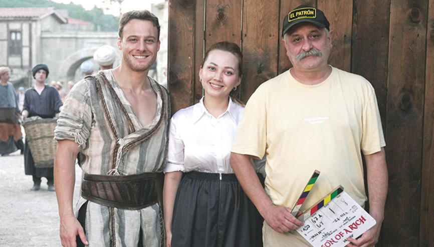 Tabak kırıldı çekim başladı