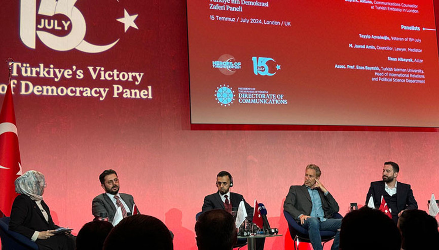 Londra’da ‘15 Temmuz Türkiye’nin Demokrasi Zaferi’ paneli
