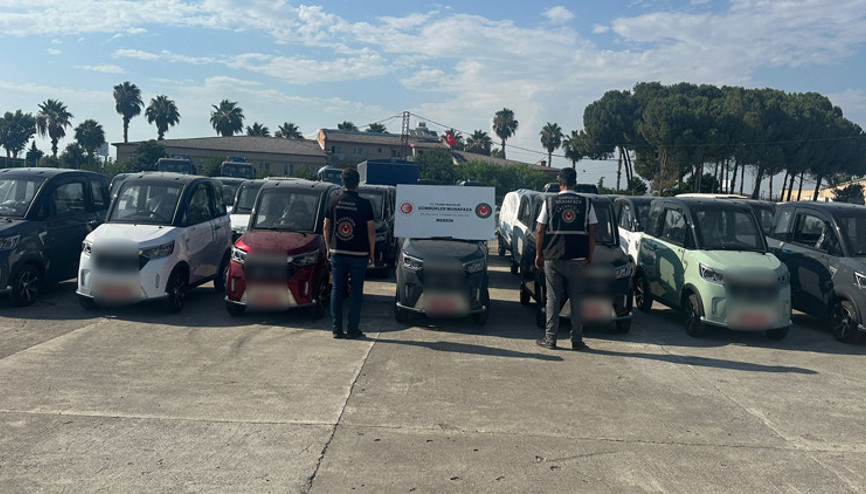 Ticaret Bakanlığı kaçak araçları yakaladı