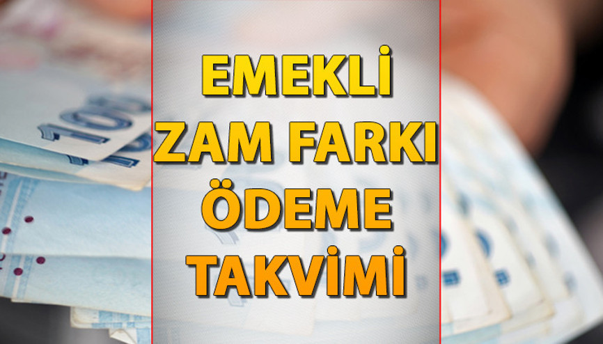 EMEKLİ MAAŞ ZAM FARKI ÖDEME TAKVİMİ VE GÜNLERİ (TEMMUZ 2024) || Bağ-Kur, SSK emekli maaş farkları ne zaman yatacak, ödemler yapıldı mı, zam farkı bu ay yatacak mı İşte merak edilen ayrıntılar