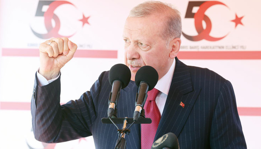 Erdoğan’dan 50. yıl mesajları: Federal çözüm mümkün değil