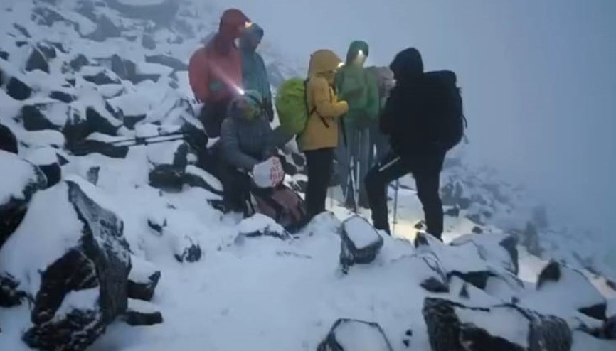 Ağrı Dağında kaybolmuşlardı... 2 dağcıdan acı haber