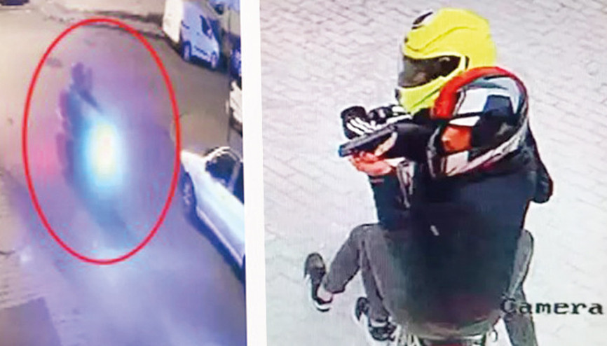 Kask takıp motosikletle dehşet saçıyorlar Kask takıp motosikletle dehşet saçıyorlar