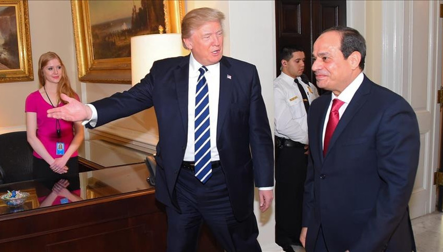 Mısır Cumhurbaşkanı Sisiden Trumpa geçmiş olsun telefonu