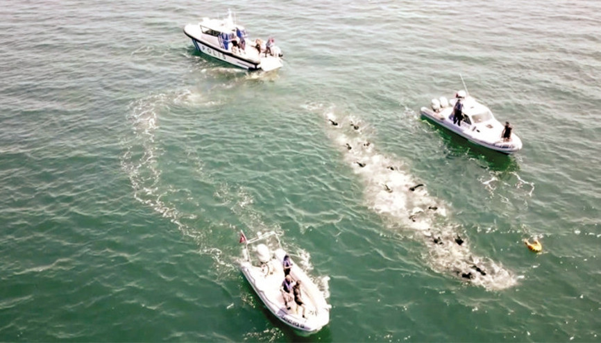 Deniz polisine ‘komando’ eğitimi