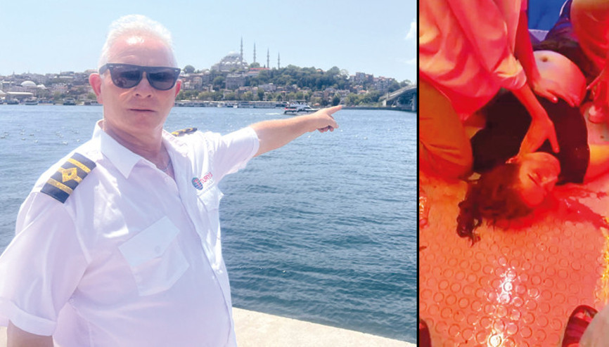 Genç kadını kurtaran kaptan Hürriyet’e konuştu: Hayatımda bunun gibisini görmedim
