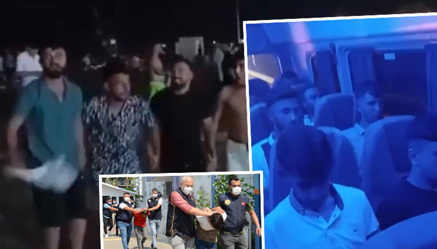 Terör örgütü marşıyla halay çeken gruba Ölürüm Türkiyem şarkısı Terör örgütü marşıyla halay çeken gruba Ölürüm Türkiyem şarkısı