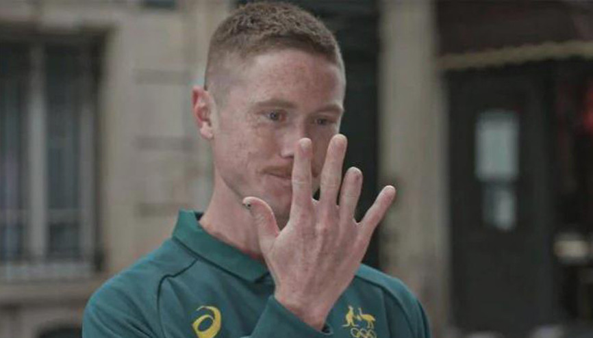 Olimpiyatlarda yarışmak için parmağından vazgeçti