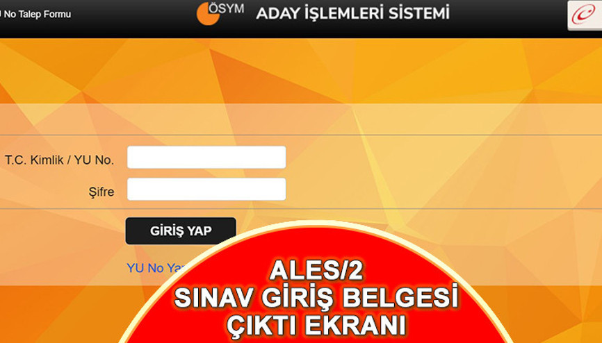 ALES/2 SINAV GİRİŞ BELGESİ ÇIKAR || ALES sınav giriş belgesi nereden çıkarılır, renkli olmak zorunda mı İşe e-Devlet ÖSYM çıktı ekranı