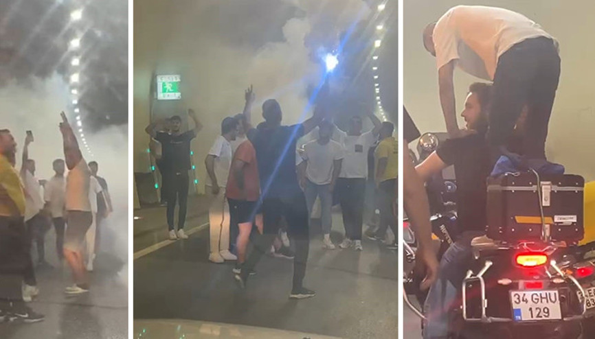 Kapattıkları tüneli gaza boğdular Eğlence bahanesiyle terör estirdiler