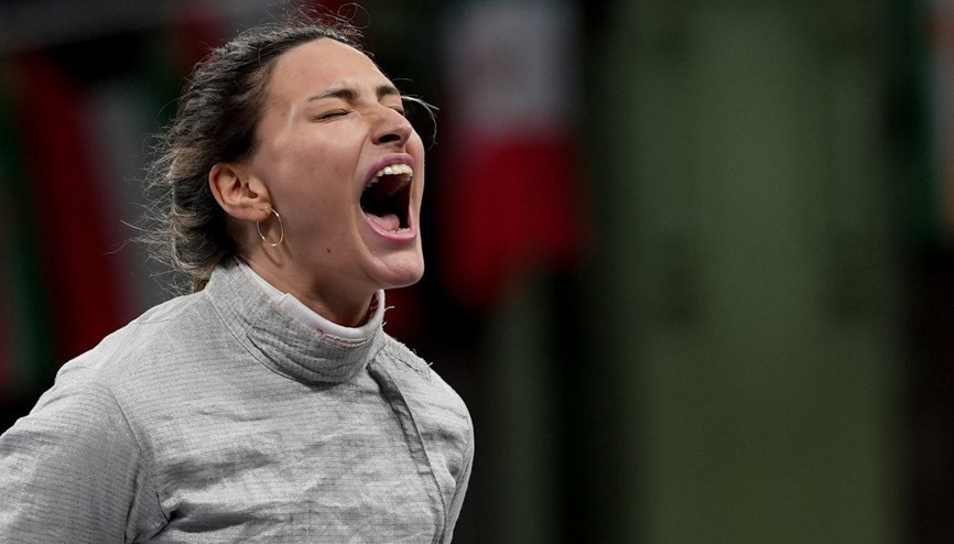 Milli eskrimci Nisanur Erbil, Son 16da elendi