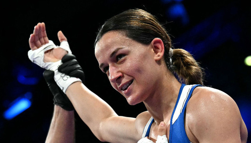 Milli boksör Hatice Akbaş çeyrek finalde