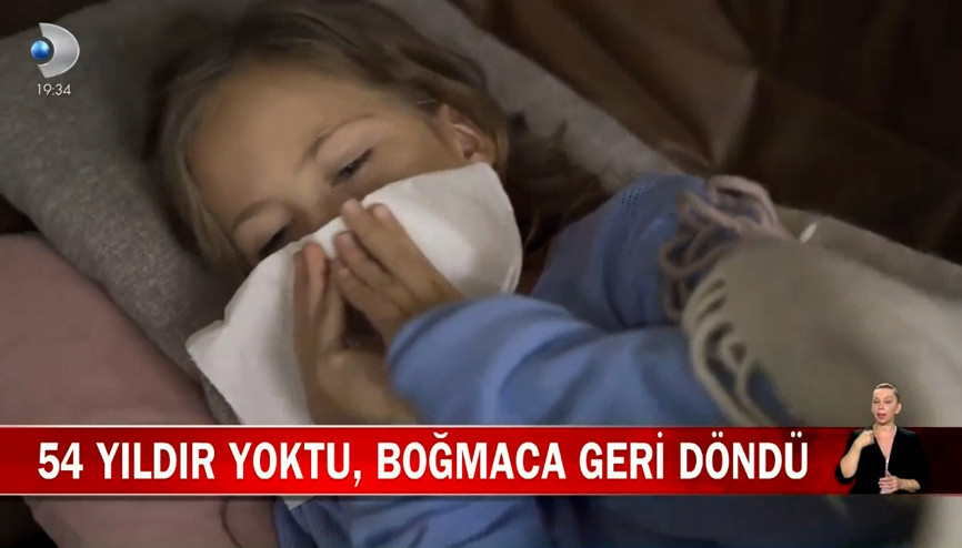 Boğmaca hastalığı vakalarında artış yaşanıyor