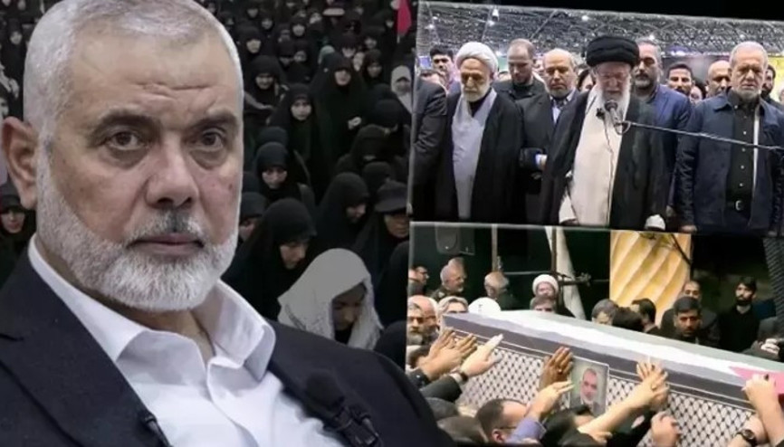 Hamas Siyasi Büro Başkanı Haniye için cenaze töreni düzenlendi