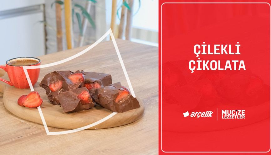 Çilekli çikolata tarifi | Mucize Lezzetler