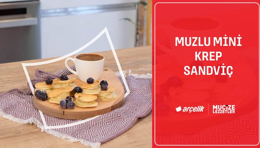 Muzlu mini krep sandviç tarifi | Mucize Lezzetler