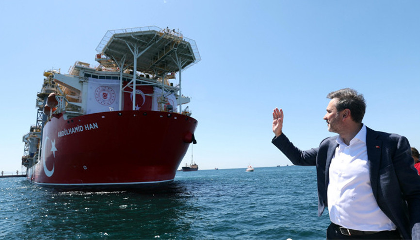 Bakan Bayraktar: Abdülhamid Han Karadenize uğurlandı