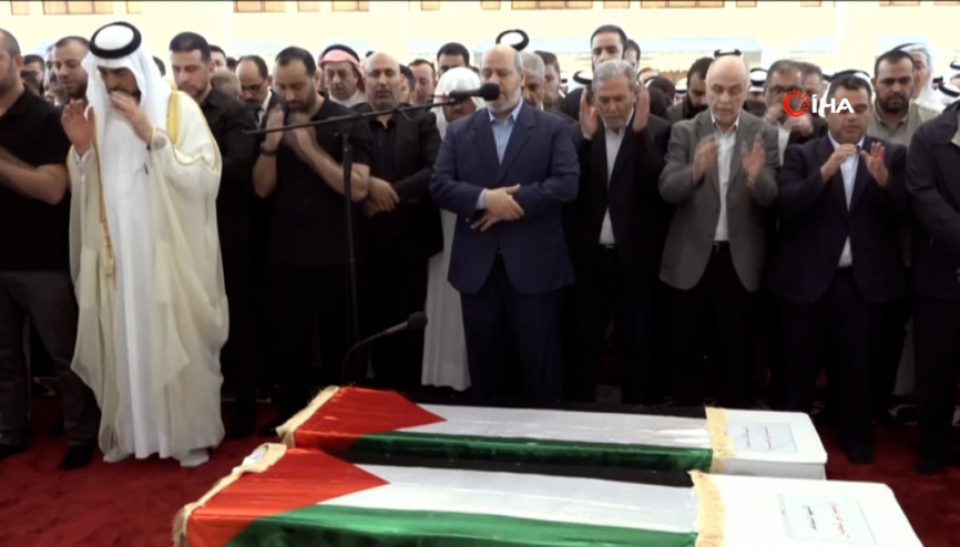 Haniye için Doha’da cenaze töreni