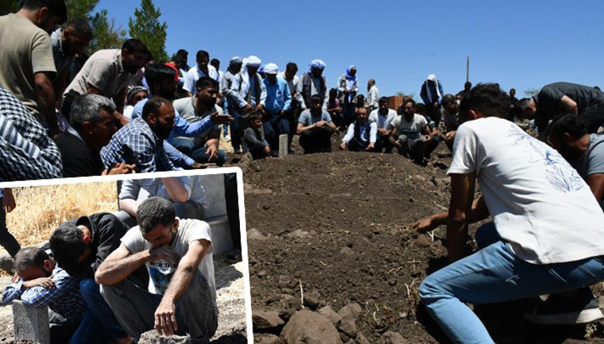 Şanlıurfadaki korkunç kazada hayatını kaybeden 5 çocuk yan yana toprağa verildi Yakınları sinir krizi geçirdi