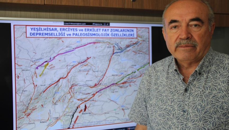 Jeoloji Mühendisi Evsen uyardı: Kayseride 7.5 büyüklüğünde deprem olabilir Jeoloji Mühendisi Evsen uyardı: Kayseride 7.5 büyüklüğünde deprem olabilir