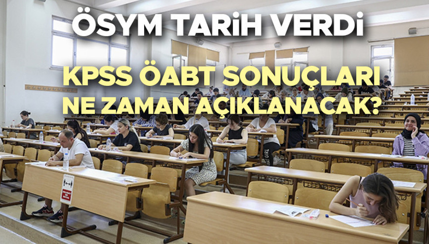 KPSS SONUÇLARI NE ZAMAN AÇIKLANACAK 2024 4 Ağustosta yapılan KPSS ÖABT sonuçları tarihi belli oldu mu ÖSYM KPSS sınav sonuçları takvimi