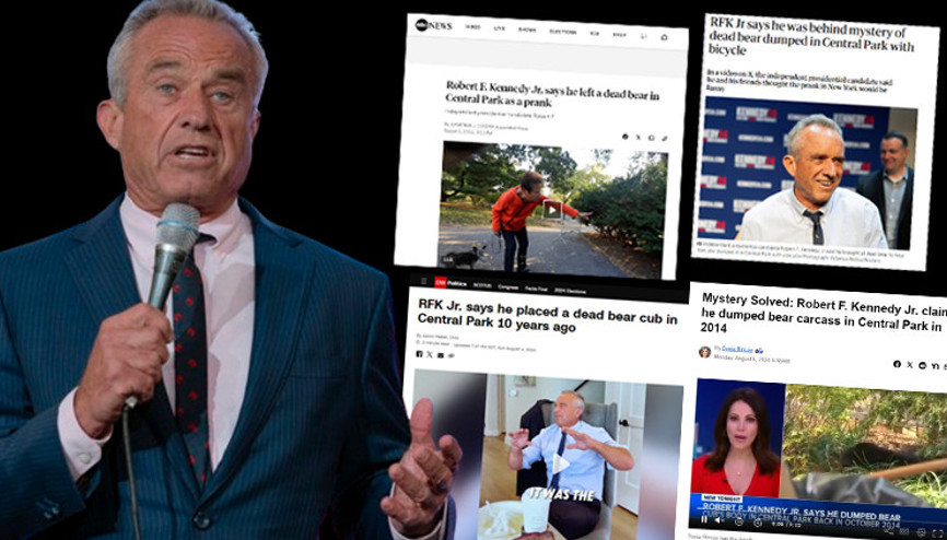 ABD Başkanı Adayı Kennedyden şaşırtan itiraf: Central Parka ölü ayı yavrusu atan bendim