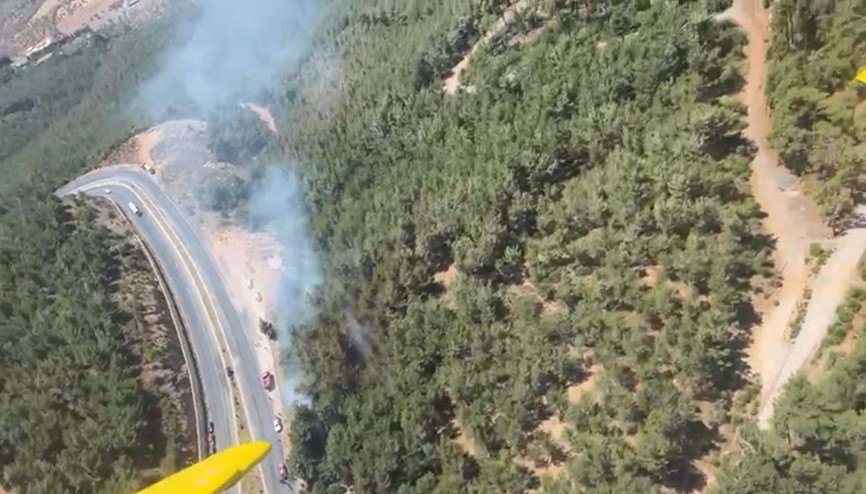 İzmir ve Manisada orman yangını