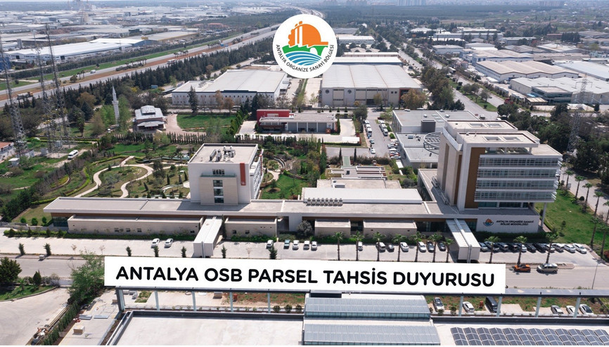 Antalya Organize Sanayi Bölgesi Yönetim Kurulu Başkanlığından duyuru