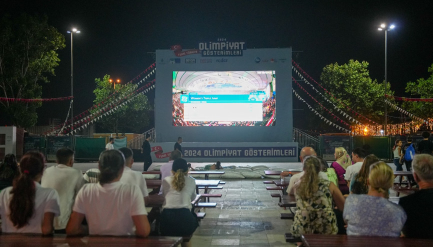 Kadıköyde olimpiyat heyecanı Kadıköyde olimpiyat heyecanı