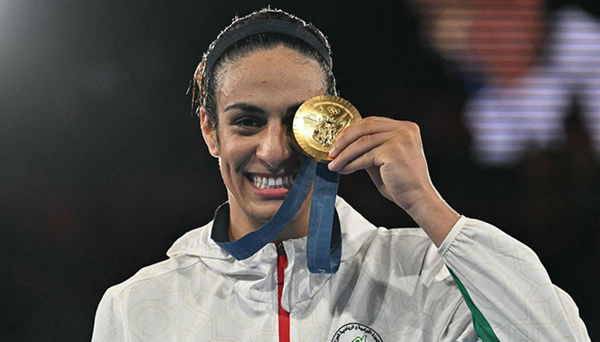 Tartışmaların odağındaki isim Imane Khelif, Paris 2024te altın madalyaya uzandı