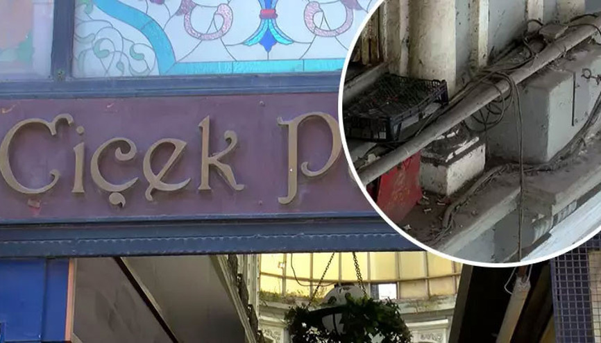 Çiçek Pasajındaki görüntüye tepki