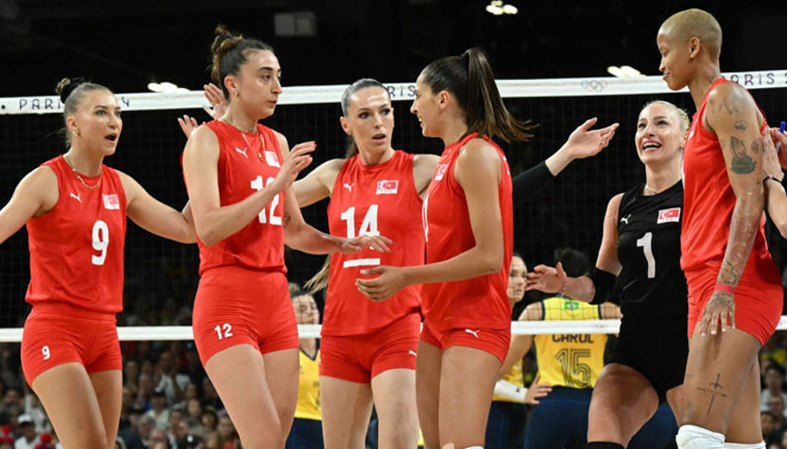 Filenin Sultanları olimpiyat dördüncüsü (Türkiye 1-3 Brezilya)
