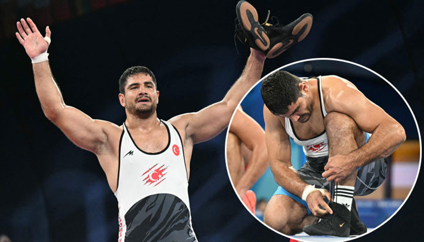 Taha Akgülden bronz madalya Kariyerini noktaladı Taha Akgülden bronz madalya Kariyerini noktaladı