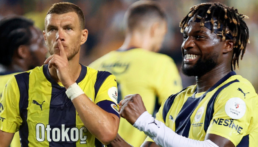 Fenerbahçede Saint-Maximin hızlı başladı Edin Dzekodan müthiş istatistik
