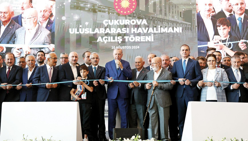 Çukurova Havalimanı’nın açılışını yapan Erdoğan: Ürünlerimizi dünyaya taşıyacak Çukurova Havalimanı’nın açılışını yapan Erdoğan: Ürünlerimizi dünyaya taşıyacak