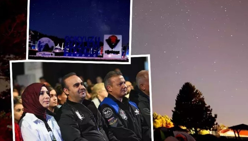 Uludağ’daki Gökyüzü Gözlem Etkinliği’nde görsel şölen Uludağ’daki Gökyüzü Gözlem Etkinliği’nde görsel şölen
