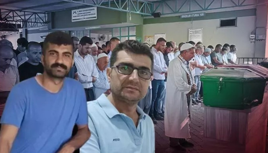 Mersin’de silahlı çatışmada ölen uzman çavuş ile amcası son yolculuğuna uğurlandı