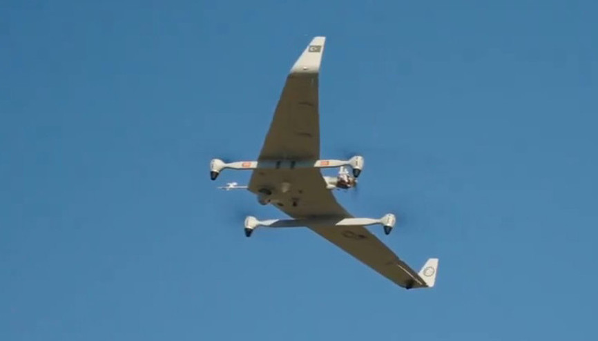 Bayraktar Kalkan DİHAnın sistem tanıma testi gerçekleşti