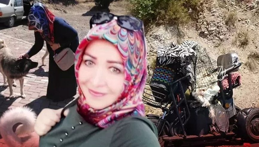 Sokak köpeklerine mama götürürken  meydana gelen kazada hayatını kaybetti