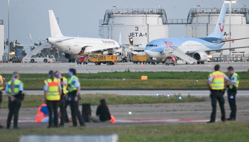 ‘Son Nesil’den 4 havalimanında eylem