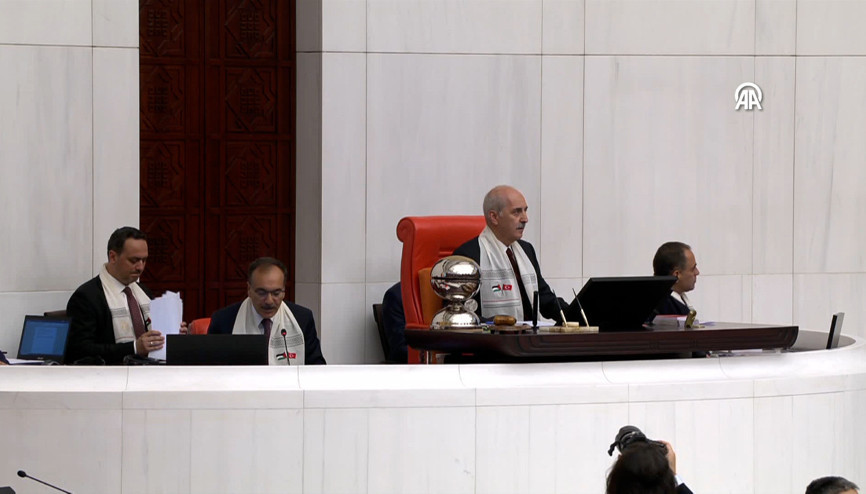 TBMM Başkanı Kurtulmuş: Filistine ses olmayı sürdüreceğiz