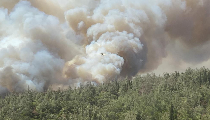 Son dakika haberi... Çanakkale’de orman yangını Şehitlik ziyarete kapatıldı