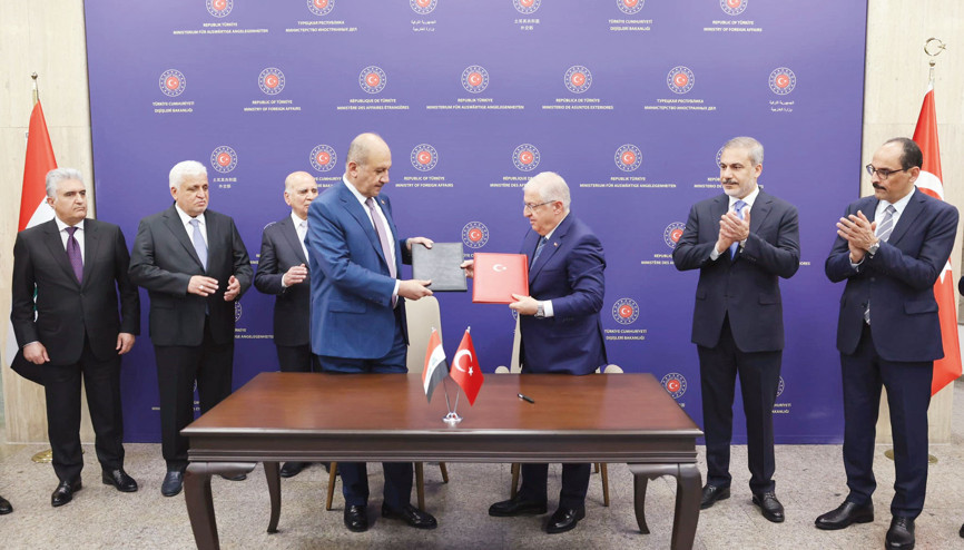 PKK’ya karşı Irak’la tarihi imza
